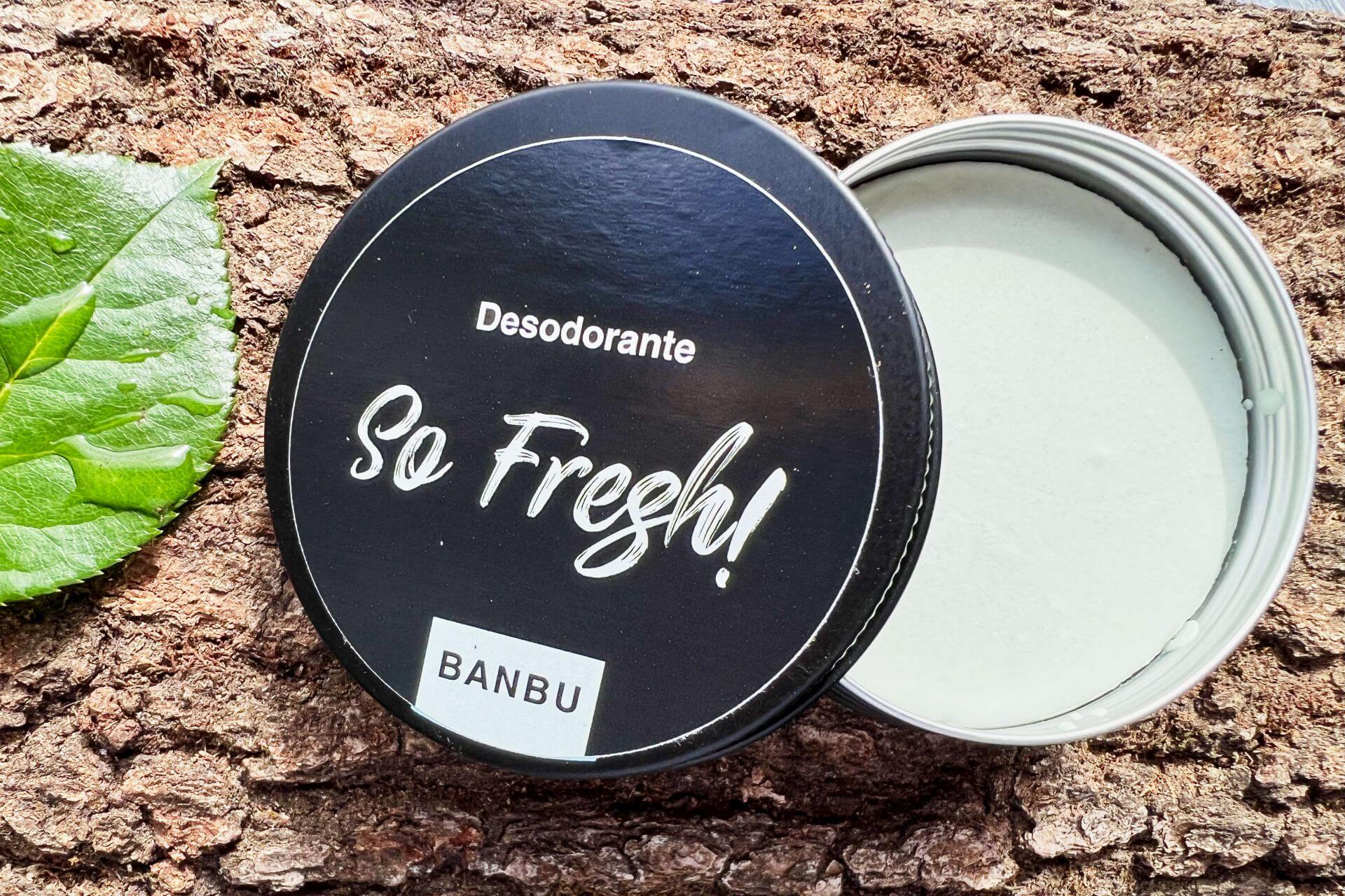 Desodorant crema So Fresh de Banbu, 60 g