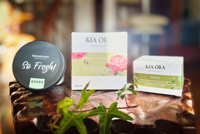 Mota guztietako azaletarako, gorputz-higiene sorta jasangarria